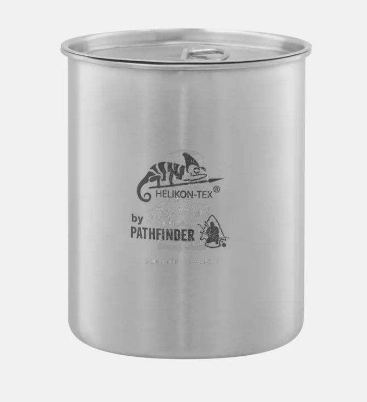 Pathfinder Stainless Steel Bottle Cook Set 700ml Kit da cucina in acciaio inossidabile by Pathfinder