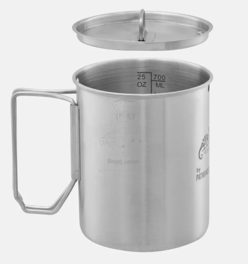 Pathfinder Stainless Steel Bottle Cook Set 700ml Kit da cucina in acciaio inossidabile by Pathfinder