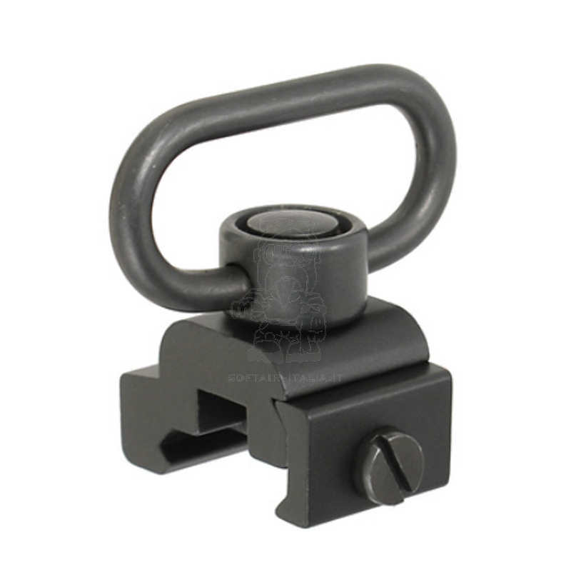 Picatinny - Weaver QD Sling Swivel Push Botton Anello Cinghia a Sgancio Rapido by Vector Optics