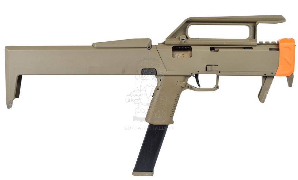 Poseidon > AceTech FPG Folding Pistol Gun Poseidon Orion Combat FMG9 GBB Tracer Included Coyote Tan Version by Poseidon > Acetech