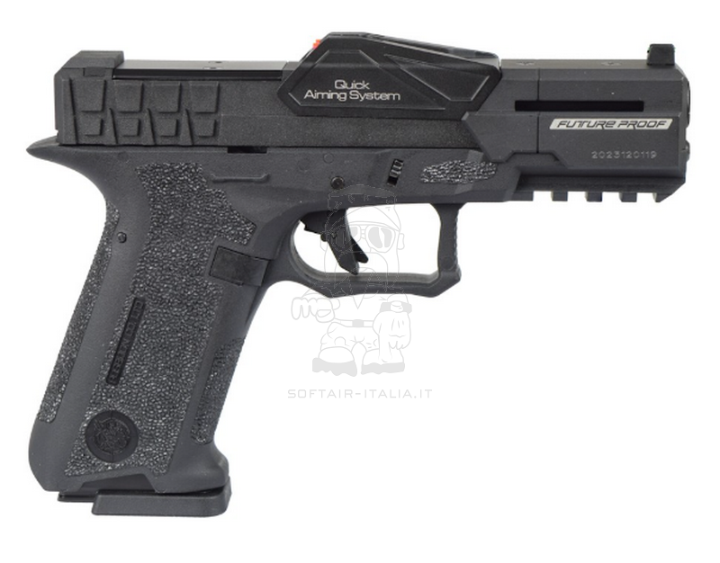 Poseidon XG8 Polymer XO-P1 GBB Gas Blow Back Full Auto Airsoft Pistol by CSI Poseidon