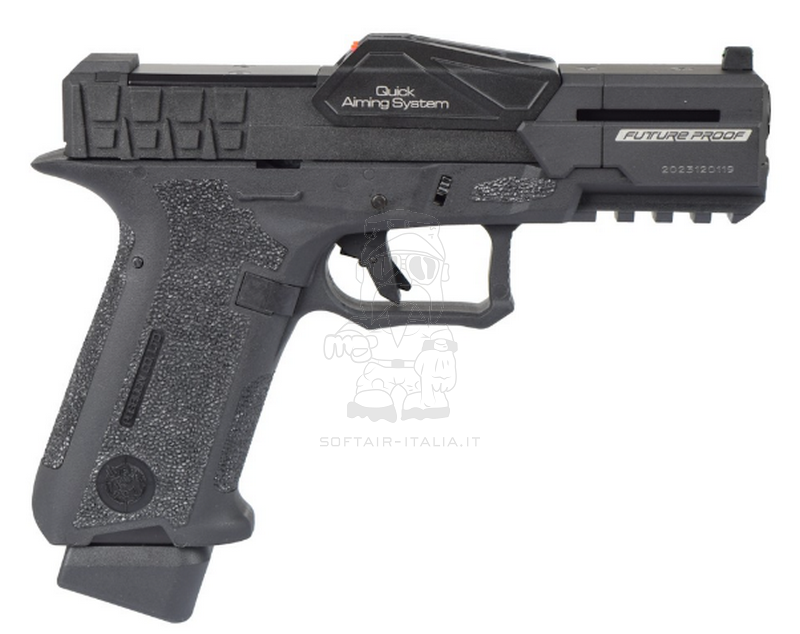 Poseidon XG8 Polymer XO-P1 GBB Gas Blow Back Full Auto Airsoft Pistol by CSI Poseidon