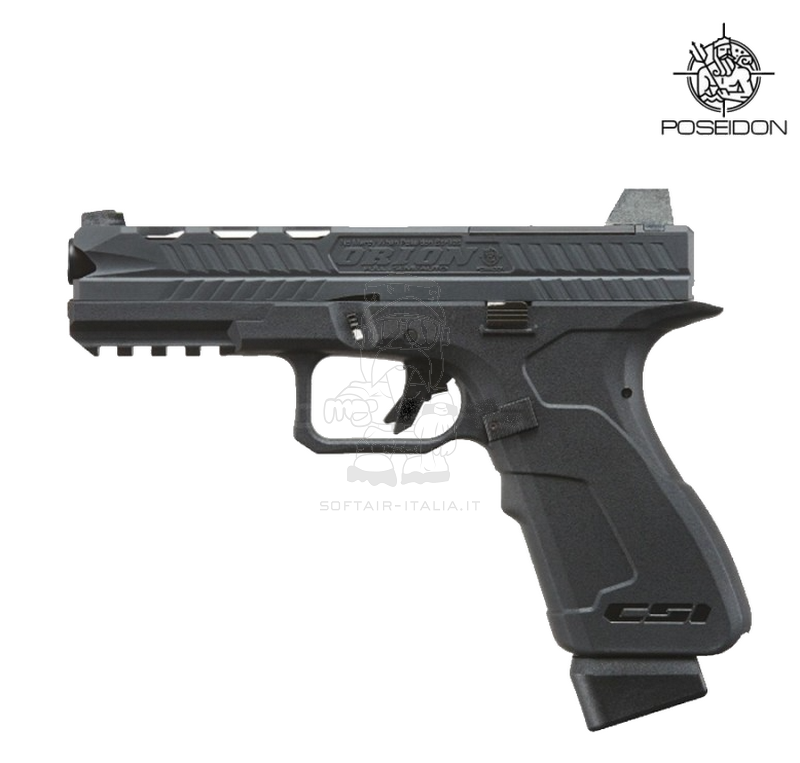 Poseidon XO P2 CSI Orion RMR Slide Semi - Full Auto GBB Gas BlowBack Airsoft Pistol by Poseidon