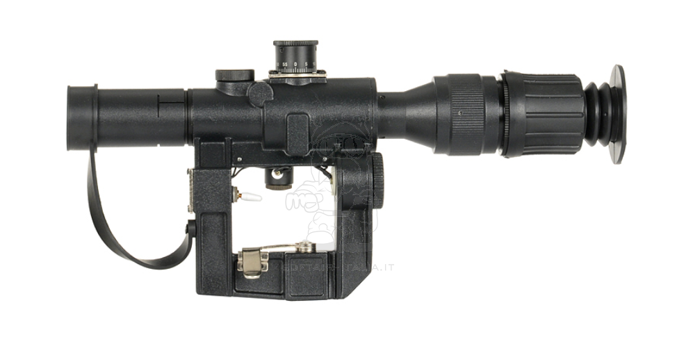 SVD - SVU PSO-1 4x24 Type Dragunov - AK Scope Ottica Dedicata by UFC > S&T