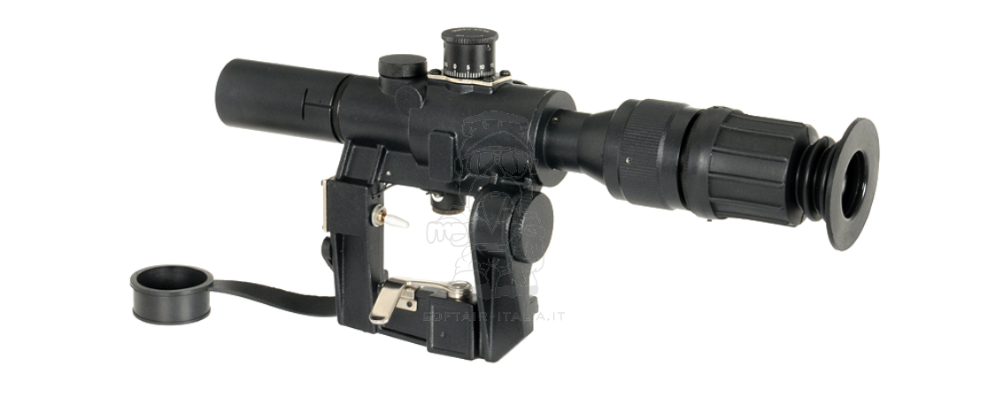 SVD - SVU PSO-1 4x24 Type Dragunov - AK Scope Ottica Dedicata by UFC > S&T