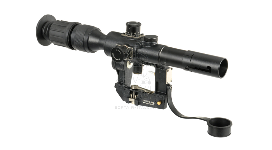 SVD - SVU PSO-1 4x24 Type Dragunov - AK Scope Ottica Dedicata by UFC > S&T