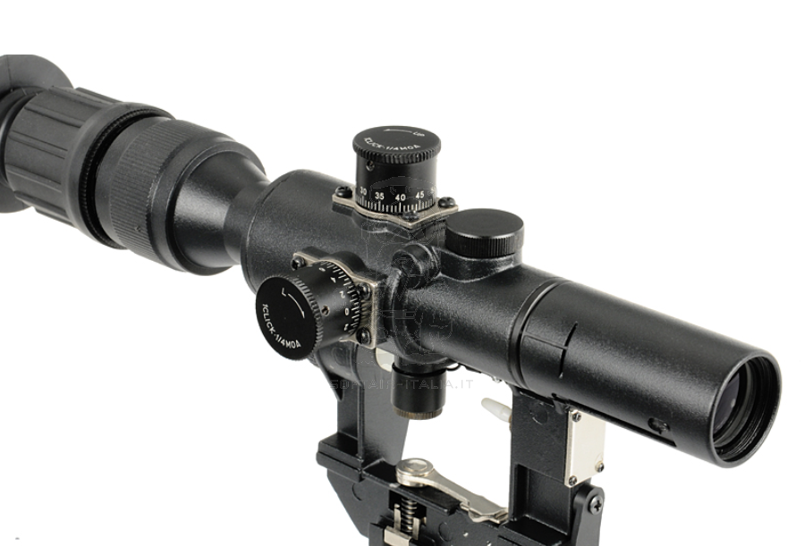 SVD - SVU PSO-1 4x24 Type Dragunov - AK Scope Ottica Dedicata by UFC > S&T
