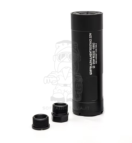 PTS® > Griffin Armament Resistance 22 Modular Mock Tracer Suppressor Tupper Mount by Griffin Armament > PTS®