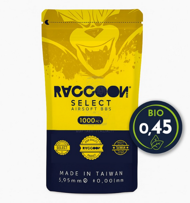 Raccoon 0,45gr x 1000bb BIO Select by Raccoon