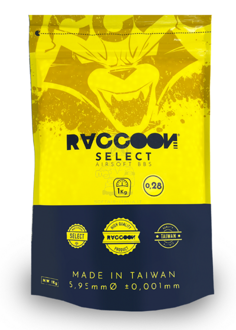 Raccoon Select 0,28 bb 1kg = 3572pcs by Raccoon