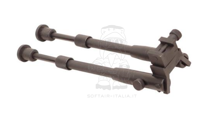 Rail Bipod Bipiede Estensibile e Basculante per Slitte Weaver - Picatinny by Well