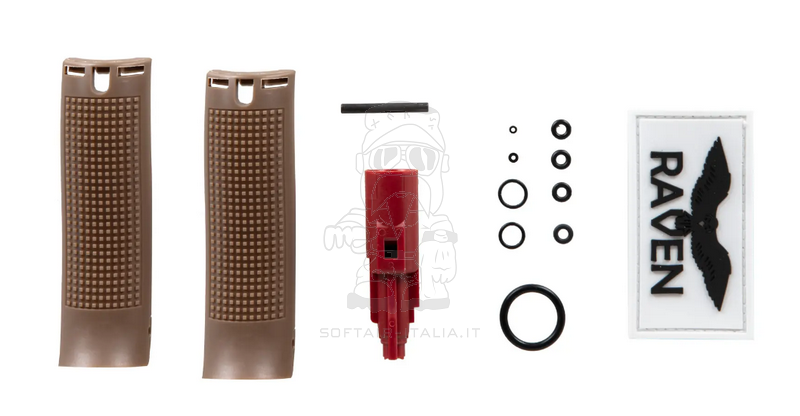 Raven G17 - EU7 Dual tone Half Tan Metal Slide GBB Gas Blow Back Pistol by Raven - WE