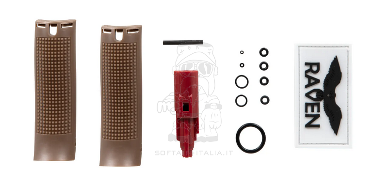 Raven G18 - EU8 Semi & Full Auto Dual tone Half Tan Metal Slide GBB Gas Blow Back Pistol by Raven - WE