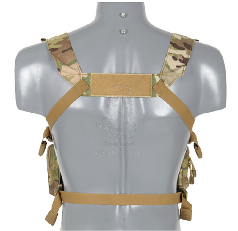 RECCE - Sniper Buckle Up MC Multicam Chest Rig by 8Fields