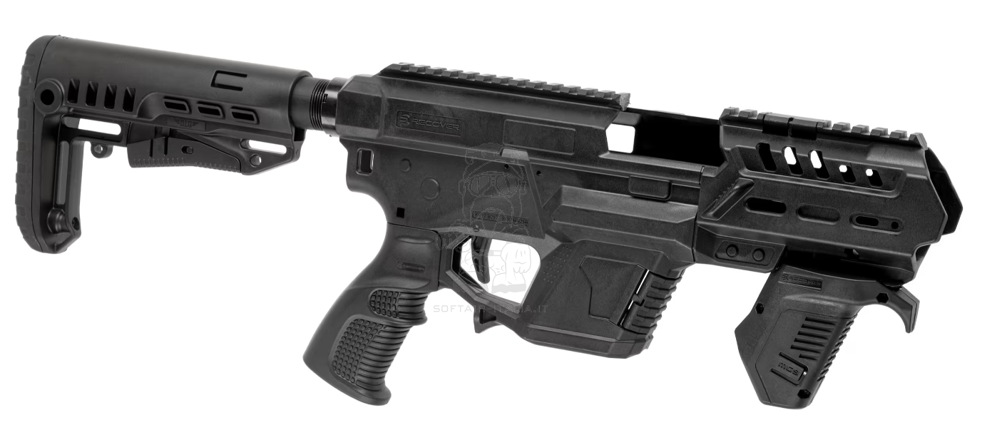 Recover Glock Airsoft To AR Modular P-IX Platform w. Stock by Recover