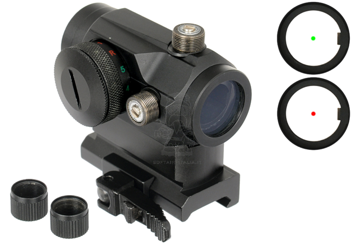 Red Dot QD 1 x 28 High - Low Mount by PCS
