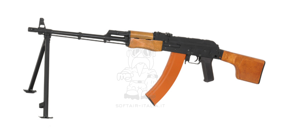 RPK Full Wood & Steel Body Folding Stock AEG Version by Cyma