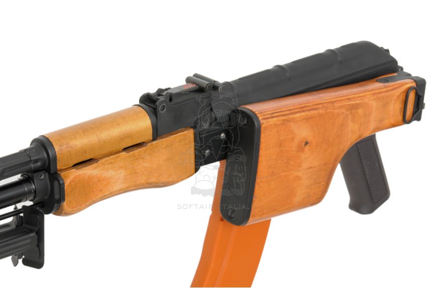 RPK Full Wood & Steel Body Folding Stock AEG Version by Cyma