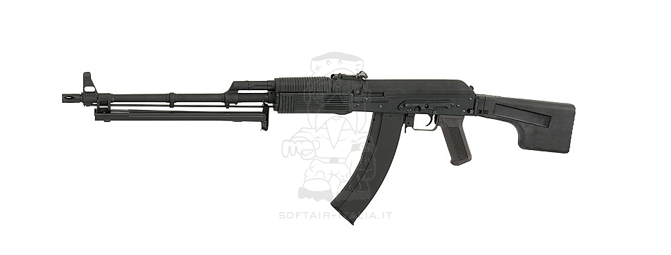 RPK Total Black AEG w. Folding Stock RPKS-74M Type by Cyma