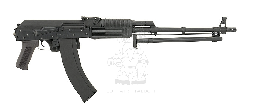 RPK Total Black AEG w. Folding Stock RPKS-74M Type by Cyma