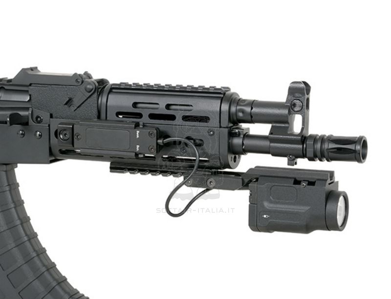 Russian AK ZEN Style K2 Tactical Torch Pistol & Rifles Compatible Torcia Tattica by Big Dragon