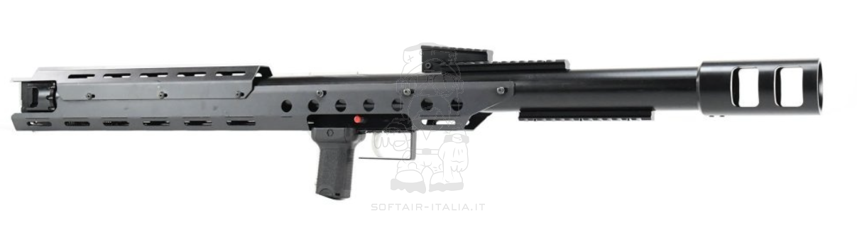SAB ACM Tactical 40mm Gas Grenade Launcher Stockless Full Metal Barrett M82A2 Type w. Dummy Grenade by SAB