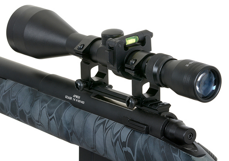 Scope Ring Mount 25-30mm. with Swingout Anello Ottica con Bolla a Bascula by PCS