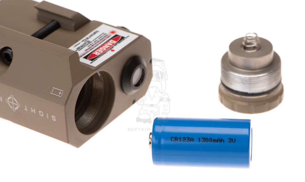 SightMark LoPro Mini Green Laser w. Remote Control DE Dark Earth by SightMark