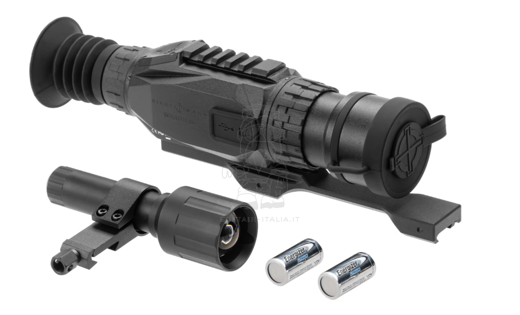 SightMark Wraith 4K 4-32x40 Digital Day-Night Vision Riflescope with Long Mount by SightMark