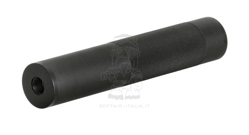 Silencer Dummy Sound Suppressor - Extension Barrel Silenziatore 195 x 35mm. CCW 14mm. by Cyma
