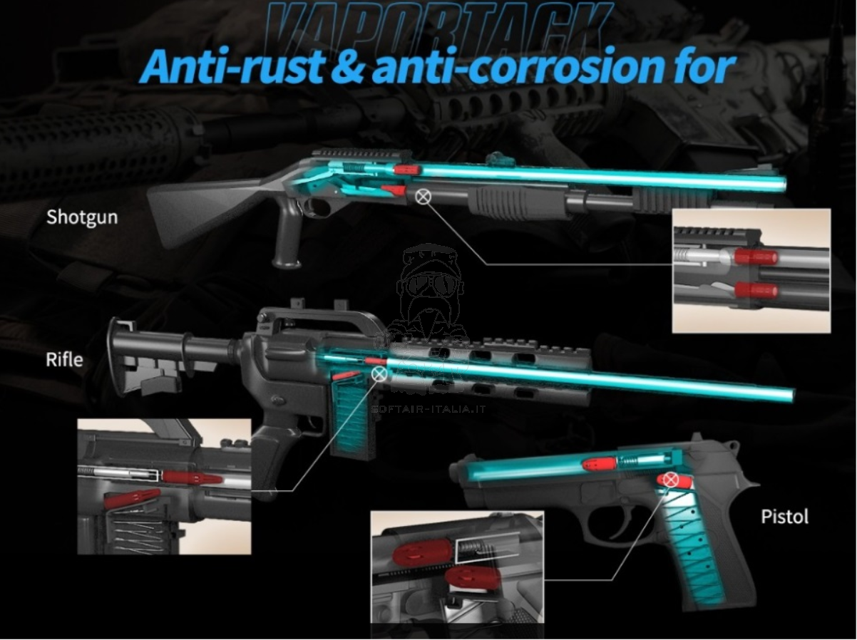 Silent Dry 9mm 2pcs Vaportack Bullets by Silent Dry