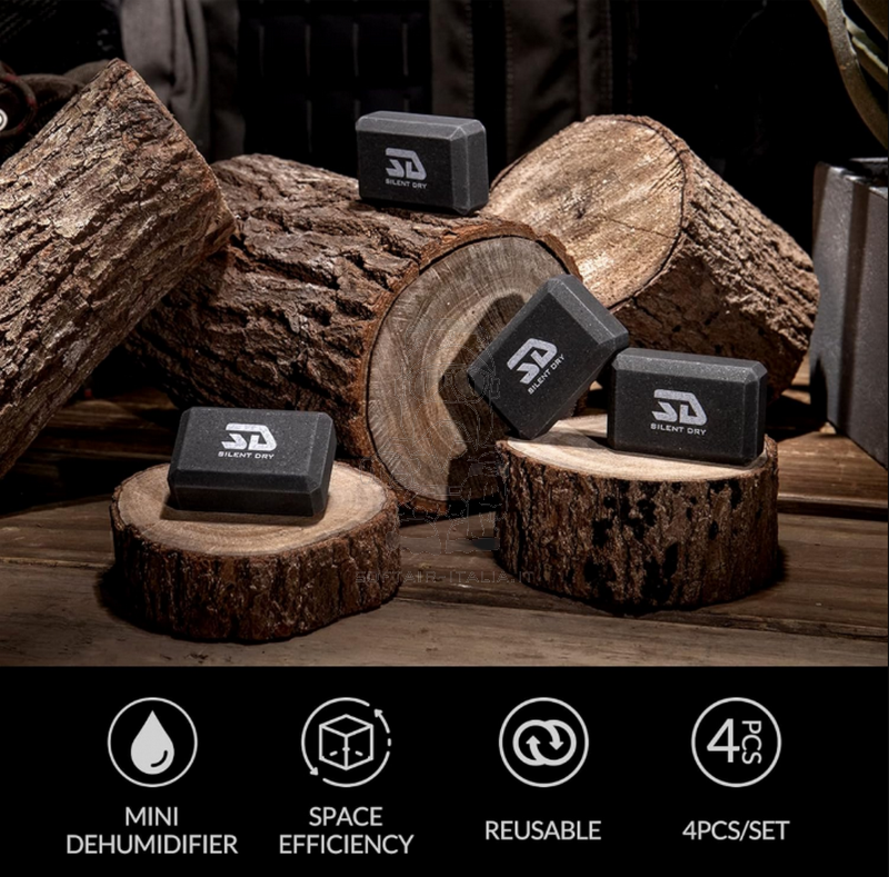 Silent Dry Invisible Dehumidifier Kit 4 Deumidificatori a Mattoncino by Silent Dry