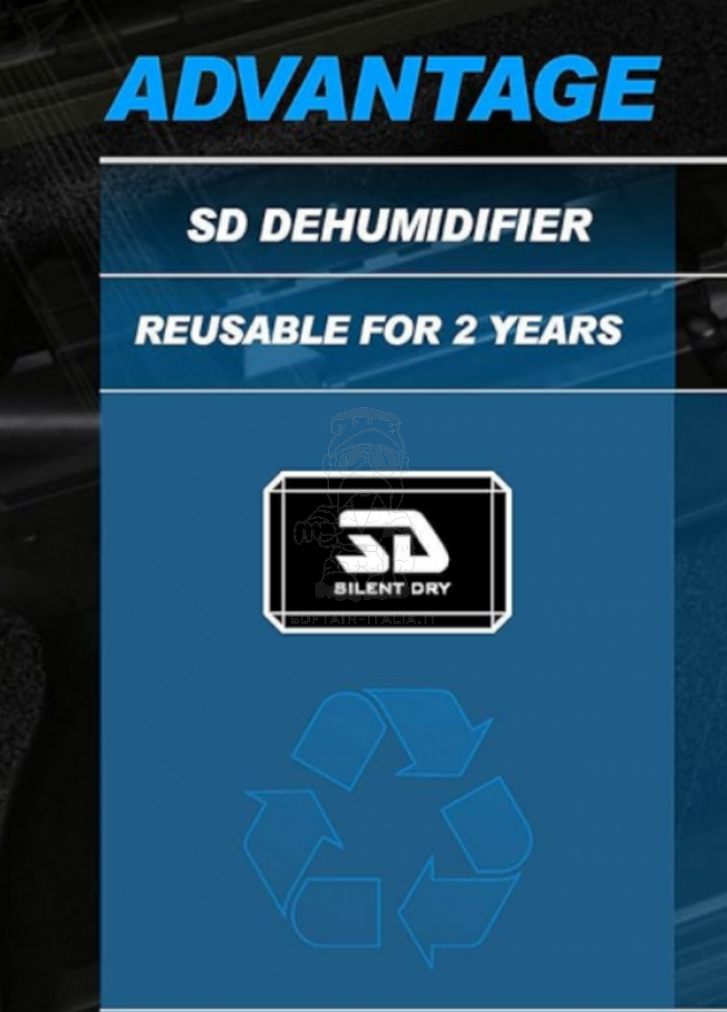 Silent Dry Invisible Dehumidifier Kit 4 Deumidificatori a Mattoncino by Silent Dry