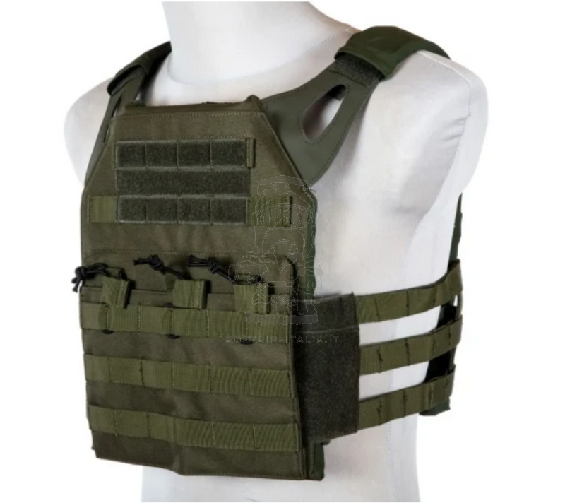 Skeleton JPC Plate Carrier OD Green 500D Tactical Jumper by Satac
