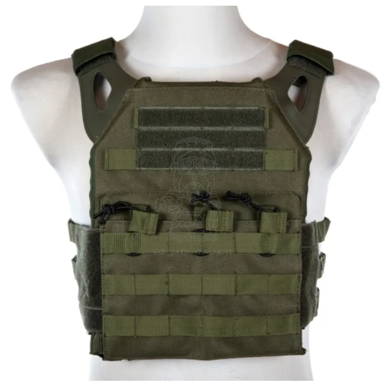 Skeleton JPC Plate Carrier OD Green 500D Tactical Jumper by Satac