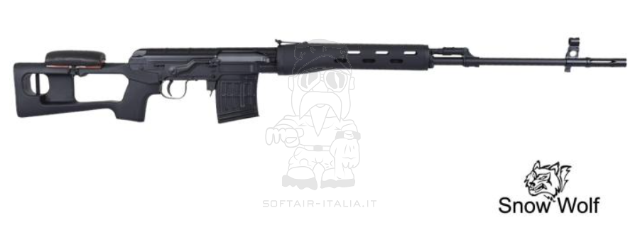 Snow Wolf SVD Spring Bolt Action Sniper Rifle by Snow Wolf