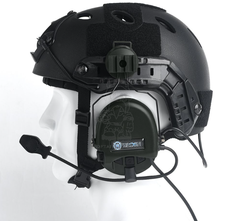 SORDIN V3 Type Fast Helmet Headset OD Cuffia by WSDN
