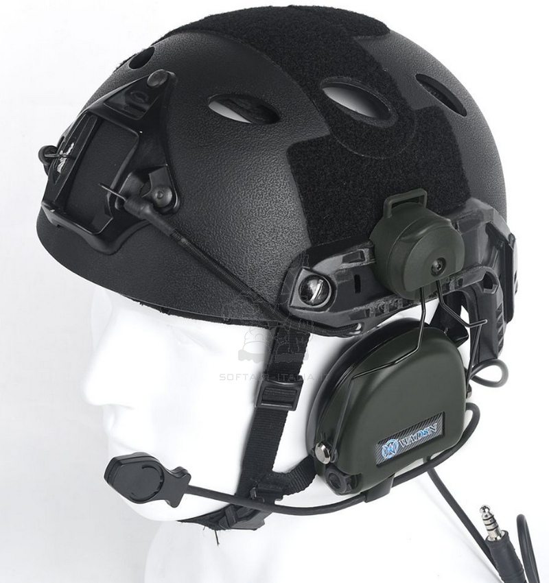 SORDIN V3 Type Fast Helmet Headset OD Cuffia by WSDN