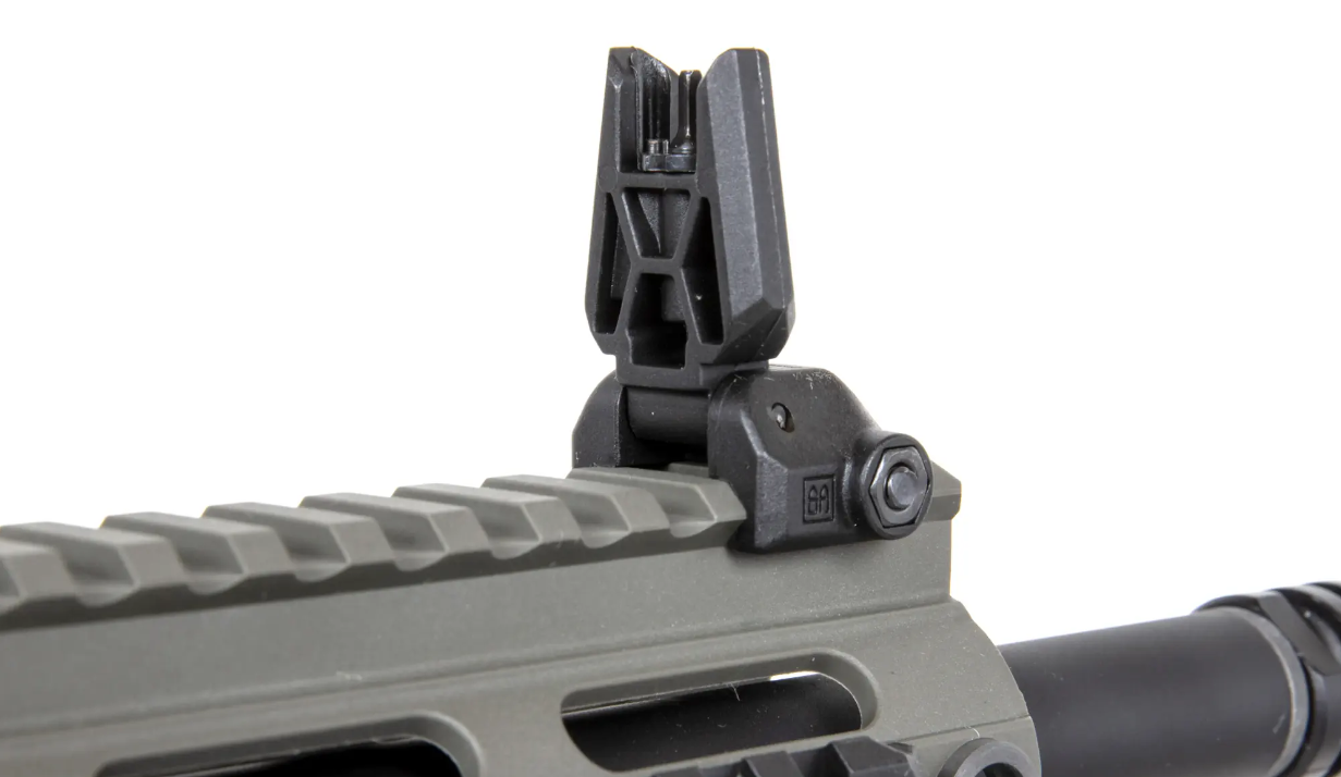 Specna Arms 9mm. SA-FX01 FLEX™ HAL ETU™ Submachine Gun AEG FG Foliage Green by Specna Arms