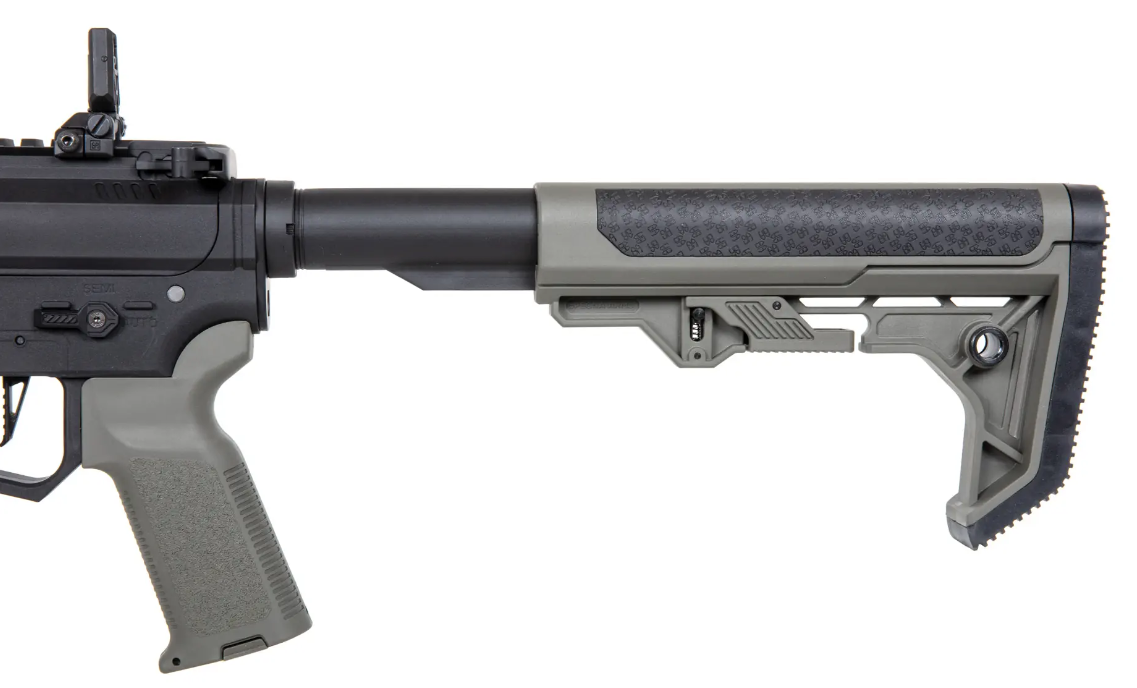 Specna Arms 9mm. SA-FX01 FLEX™ HAL ETU™ Submachine Gun AEG FG Foliage Green by Specna Arms