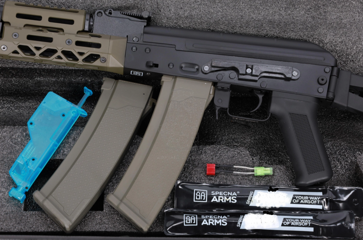 Specna Arms AK-74s x KPYK SA-PJ13 Prime™ Aster ETU BLDC™ Half OD Olive Drab Version by Specna Arms