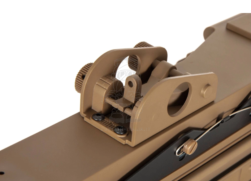 Specna Arms M249 SA-249 MK2 CORE™ Machine Gun Desert Tan AEG by Specna Arms