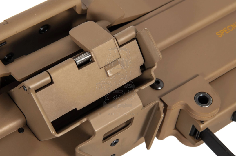 Specna Arms M249 SA-249 MK2 CORE™ Machine Gun Desert Tan AEG by Specna Arms