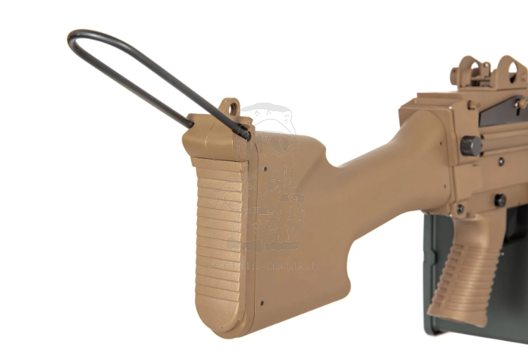 Specna Arms M249 SA-249 MK2 CORE™ Machine Gun Desert Tan AEG by Specna Arms