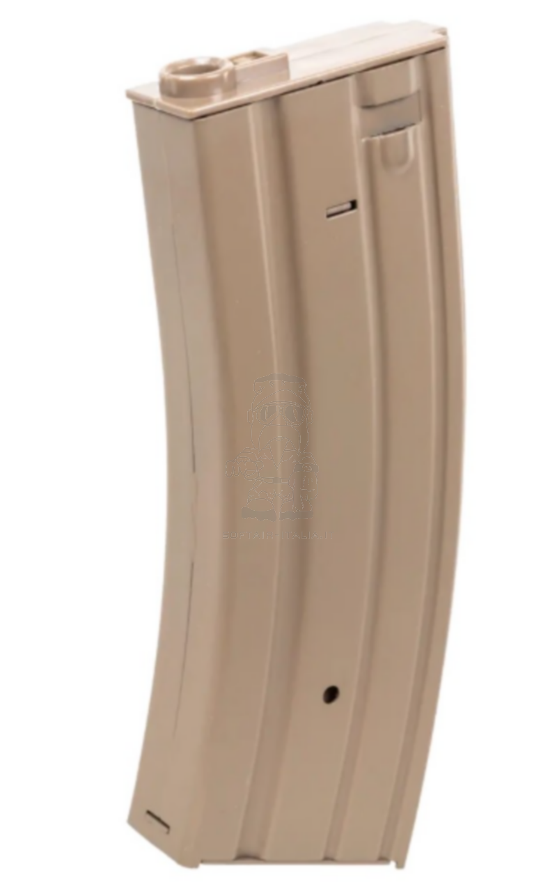 Specna Arms M4 - AR15 - M16 Caricatore Monofilare 30bb Standard in Metallo Magazine Desert Tan by Specna Arms