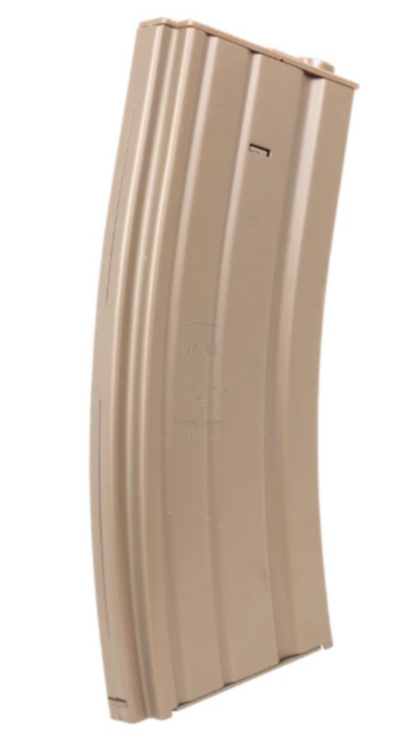 Specna Arms M4 - AR15 - M16 Caricatore Monofilare 30bb Standard in Metallo Magazine Desert Tan by Specna Arms