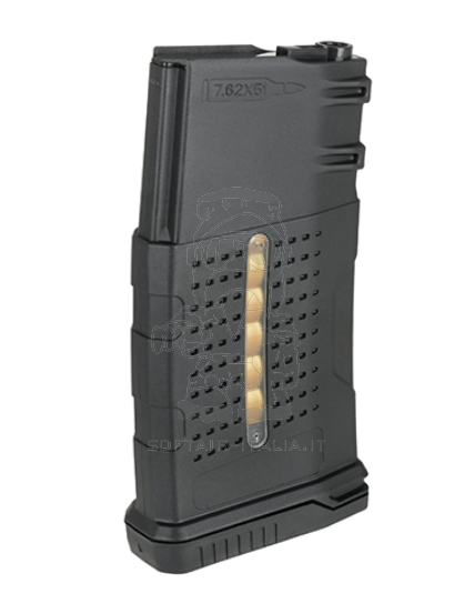 SR25 - AR10 Short Dummy Bullets Enhanced 220bb Mid Cap Polymer Magazine Caricatore by BattleAxe