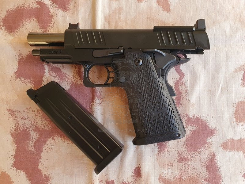 STACCATO FireArms - EMG - Army Armament R612 STACCATO 2011 C2 GBB Gas Blow Back Pistol by Army Armament