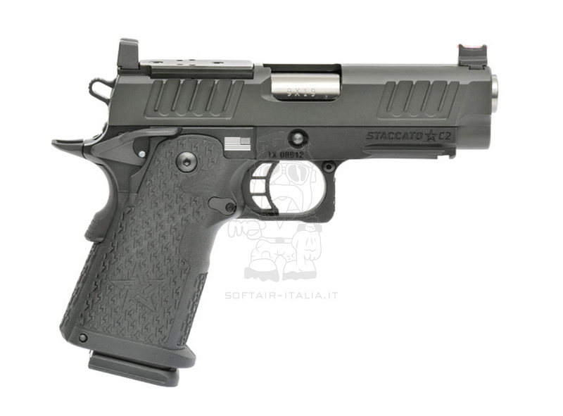 STACCATO FireArms - EMG - Army Armament R612 STACCATO 2011 C2 GBB Gas Blow Back Pistol by Army Armament
