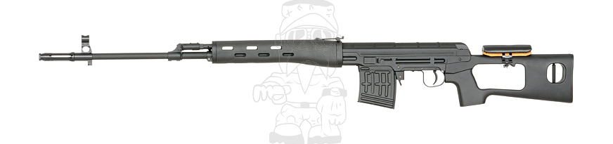 SVD Dragunov Full Metal Sniper Spring Bolt Action Rifle by AGM